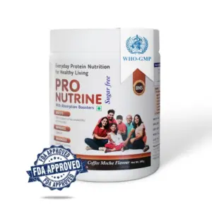 PRO NUTRINE Family Protein Powder | 400g | Coffee Mocha