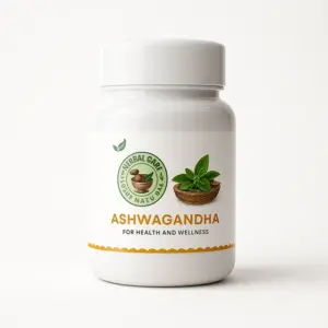 Ashwagandha Capsules | 60 Veg Capsules | Ayurvedic Wellness Support