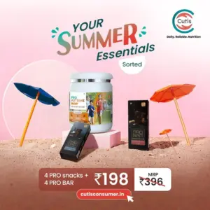 Summer Nutrition Combo | Protein Powder + Protein Bars + Snacks